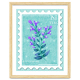 The Buckinghamshire Chiltern Gentian Postage Stamp thumbnail