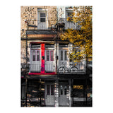 Montreal Bicycle Balcony No 1 Color Version (Print Only) thumbnail
