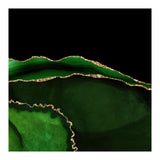 Green & Gold Agate Texture 05  (Print Only) thumbnail