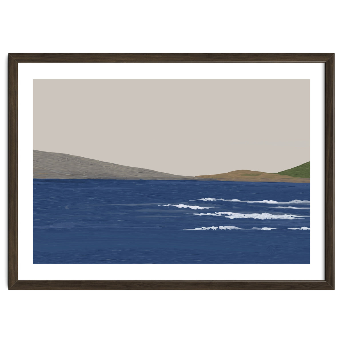 Deep Blue Sea oil painting