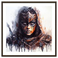 Armored Medieval Warrior Woman