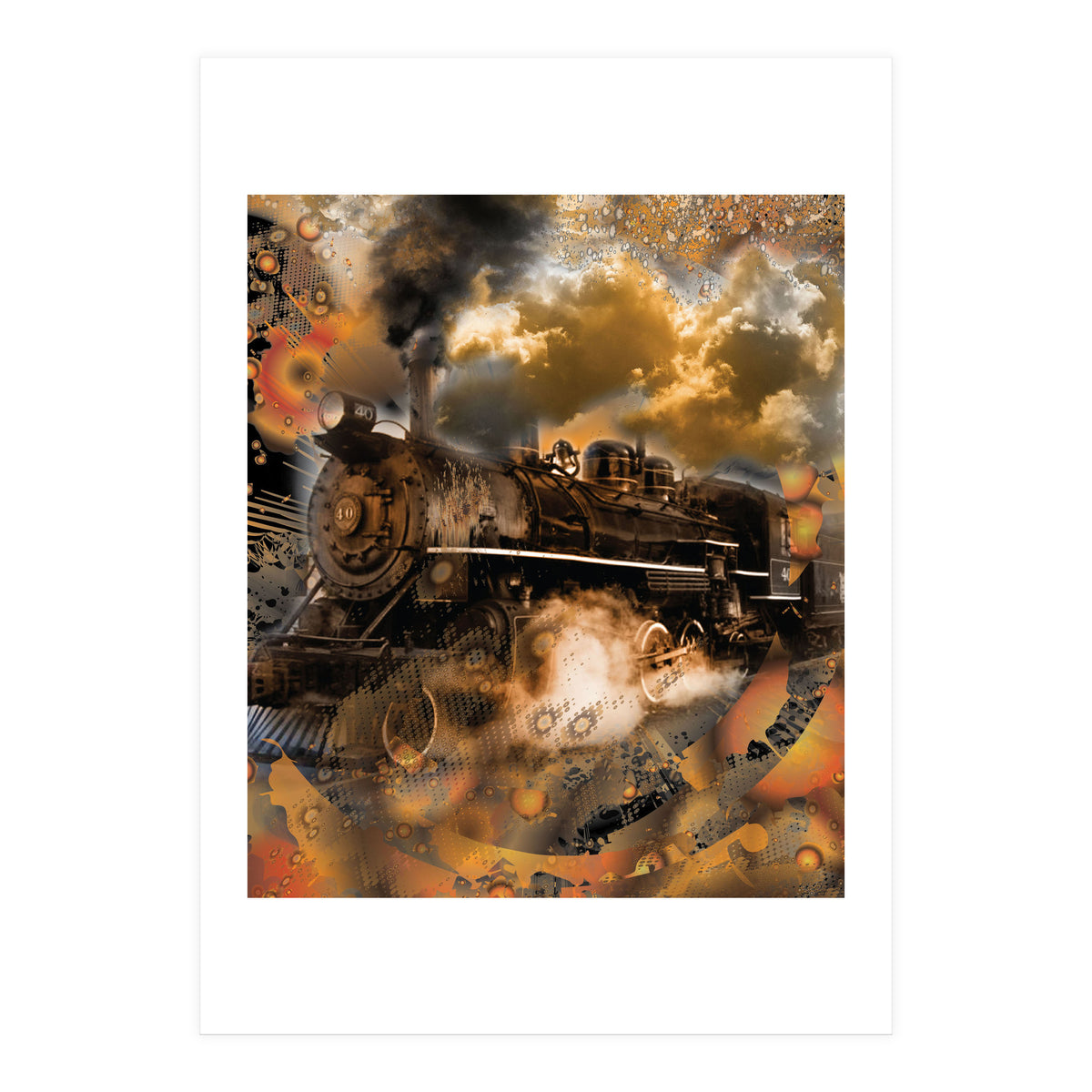 Steam Locomotive (Print Only)