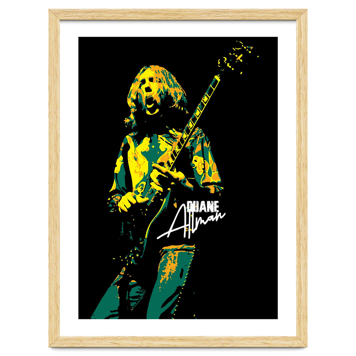 Duane Allman American Rock and Blues Guitarist 2