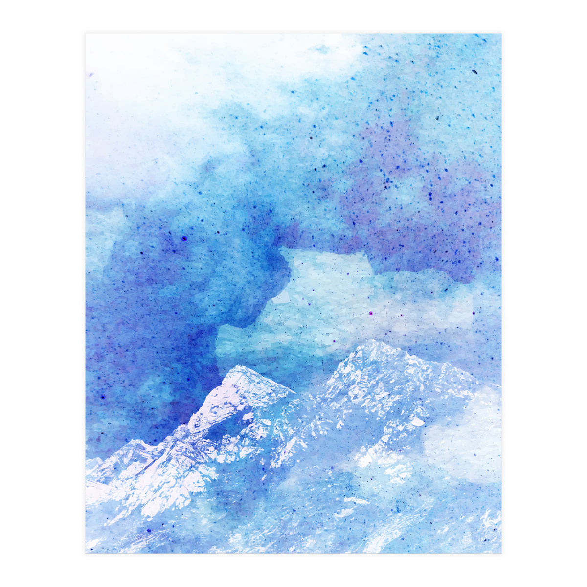 Snowy Mountain (Print Only)