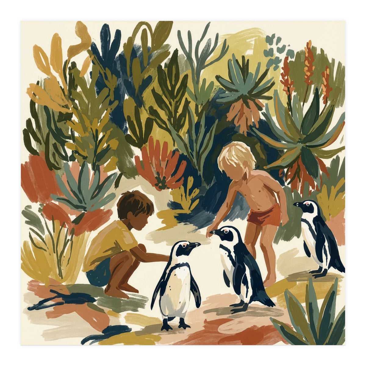 Tropical Kid Adventure (Print Only)