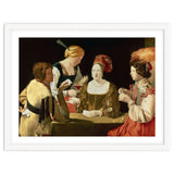 French school. The Cheater with the Ace of Diamonds. Le Tricheur à l'As de Carreaux. 17th century... thumbnail