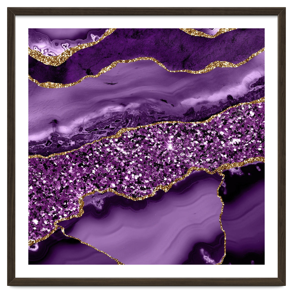 Agate Glitter Ocean Texture 02