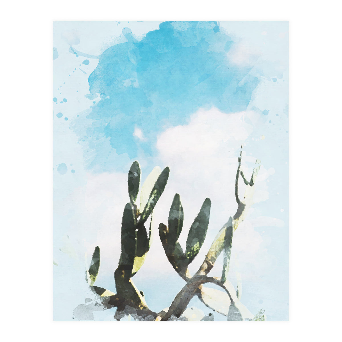 Cactus & Sky (Print Only)