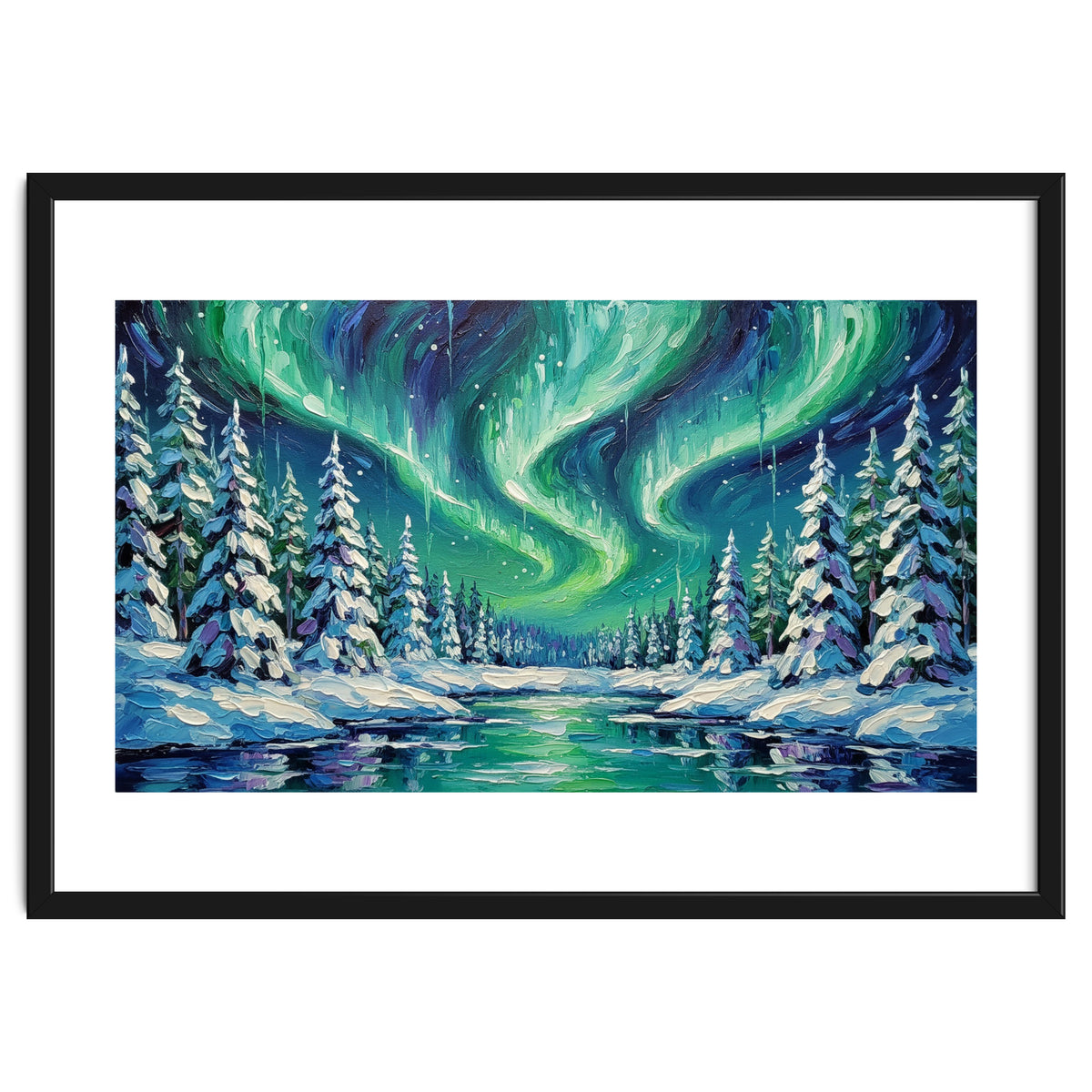 Ethereal Aurora Borealis