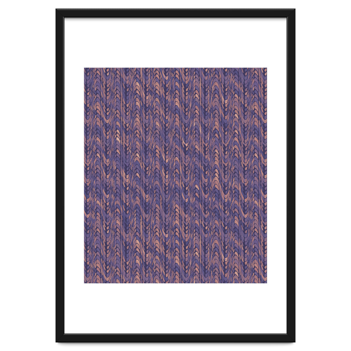 End Of Silence, Dark Purple Neutral Graphic Design, Eclectic Texture Pattern
