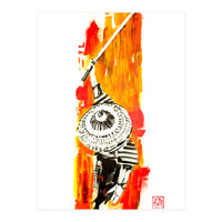 Samurai From Above (Print Only)