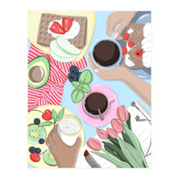 Girl Dinner Table (Print Only)