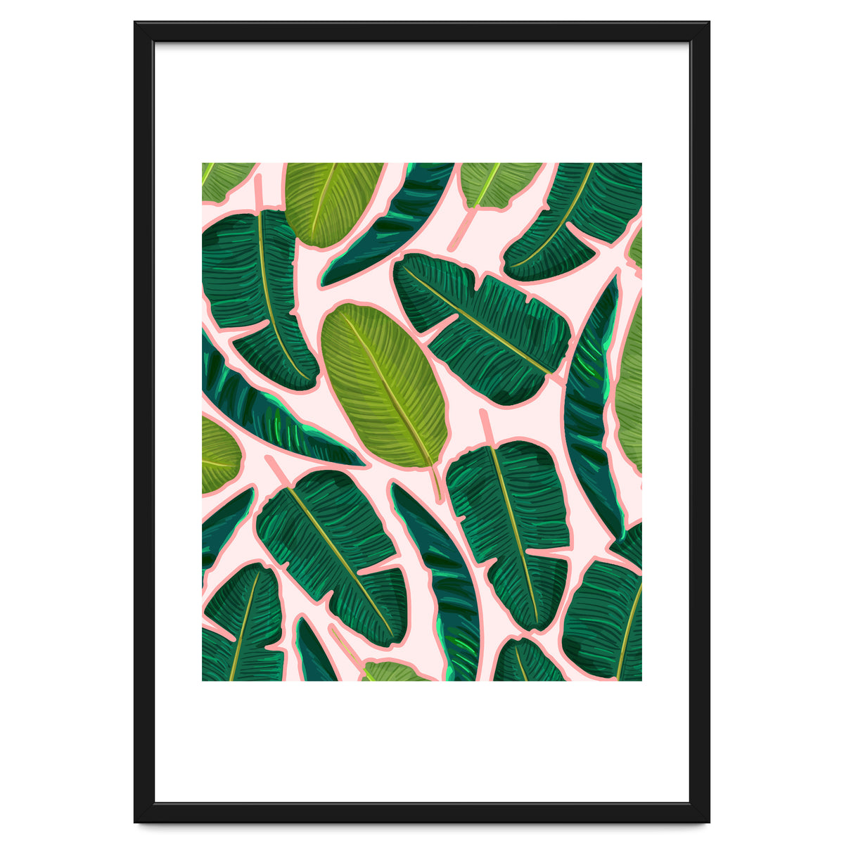 Banana Leaf Blush #society6 #decor #buyart