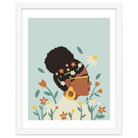 Spring Afro Girl