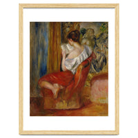 La liseuse-reading woman, around 1900. Oil on canvas, 56 x 46 cm.