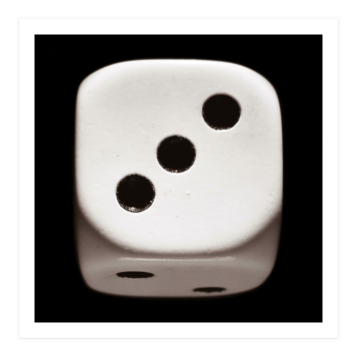 Dice Number 3 (Print Only)