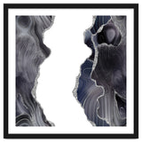 Black & Silver Glitter Agate Texture 05 thumbnail
