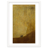 Dog, half submerged. One of the " from the Quinta del Sordo, Goya's house.1819-1823. thumbnail