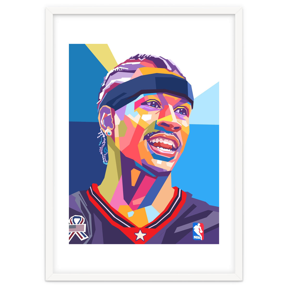 Allen Iverson pop art