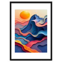 Sunset Over the Reef
