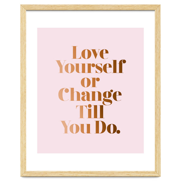 Love Yourself