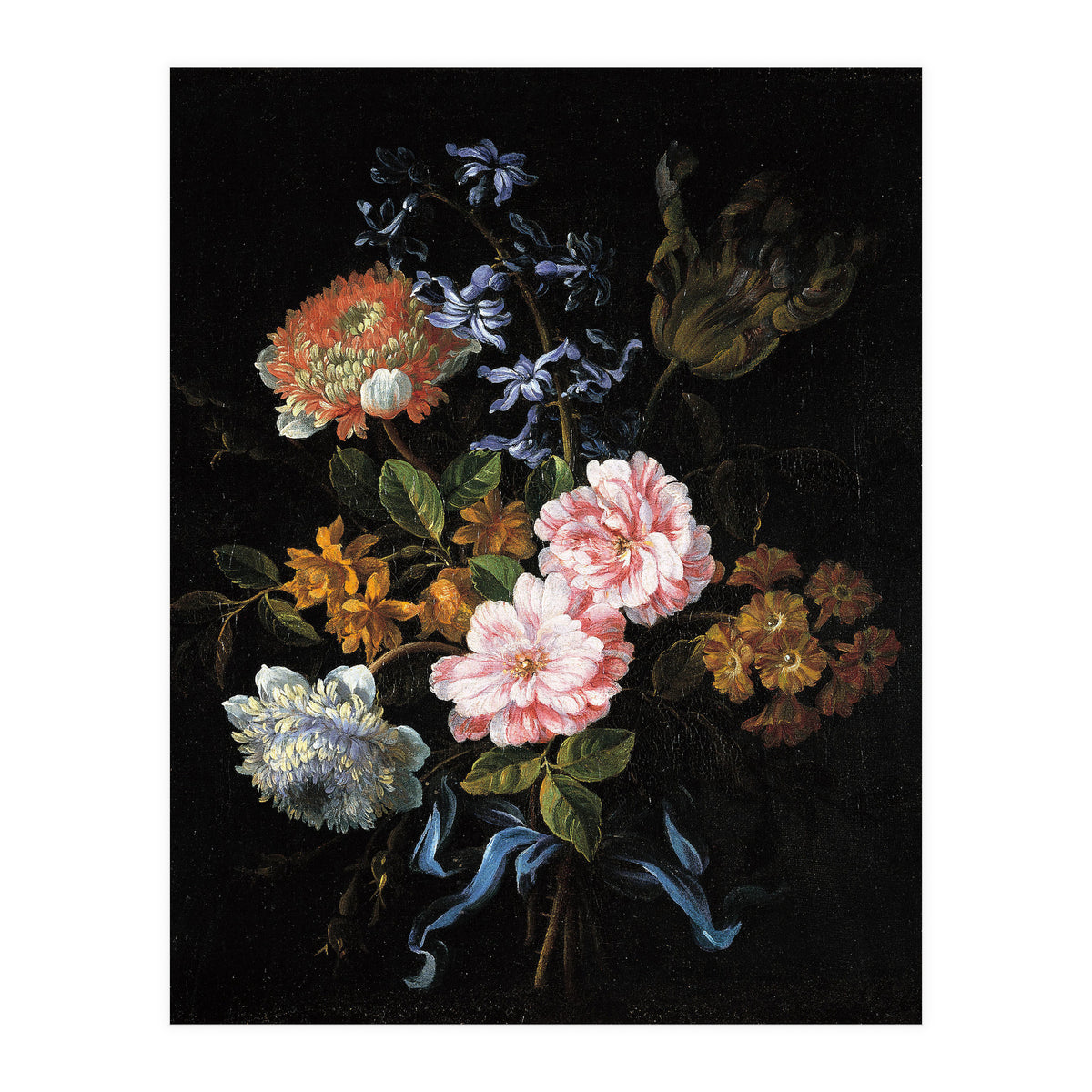 Jean-Baptiste Monnoyer (Lille, 1636-Londres, 1699). A Bouquet of Poppy Anemones, York-and-Lancast... (Print Only)