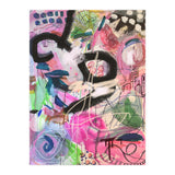 Crazy Town Multimedia Abstract Art Print Large Wall Art Poster Viddy Pop Mood Room (Print Only) thumbnail