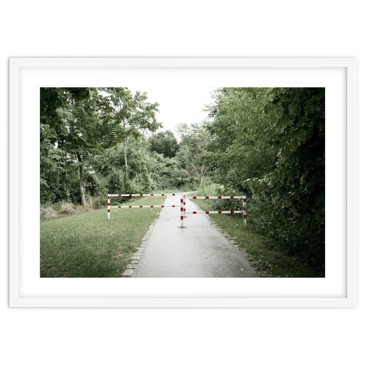 Entrance to the green park