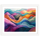 Colorful Abstract Wavy Landscape thumbnail
