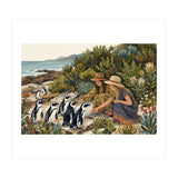 Penguin Coast Encounter (Print Only) thumbnail