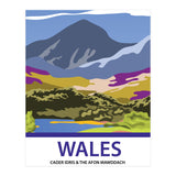 Wales Cader Idris And The Afon Mawddach (Print Only) thumbnail
