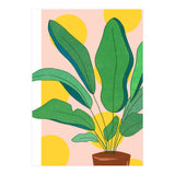 Pastel Plants Love, Botanical Nature Illustration, Gardening Blush Growth, Positive Vibes Mindset Hope (Print Only) thumbnail