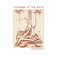 Susanna At The Bath – Jean Baptiste Santerre (Print Only)