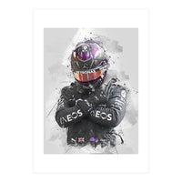 Lewis Hamilton F1 (Print Only)