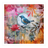 Bird Colorful Collage  (Print Only) thumbnail