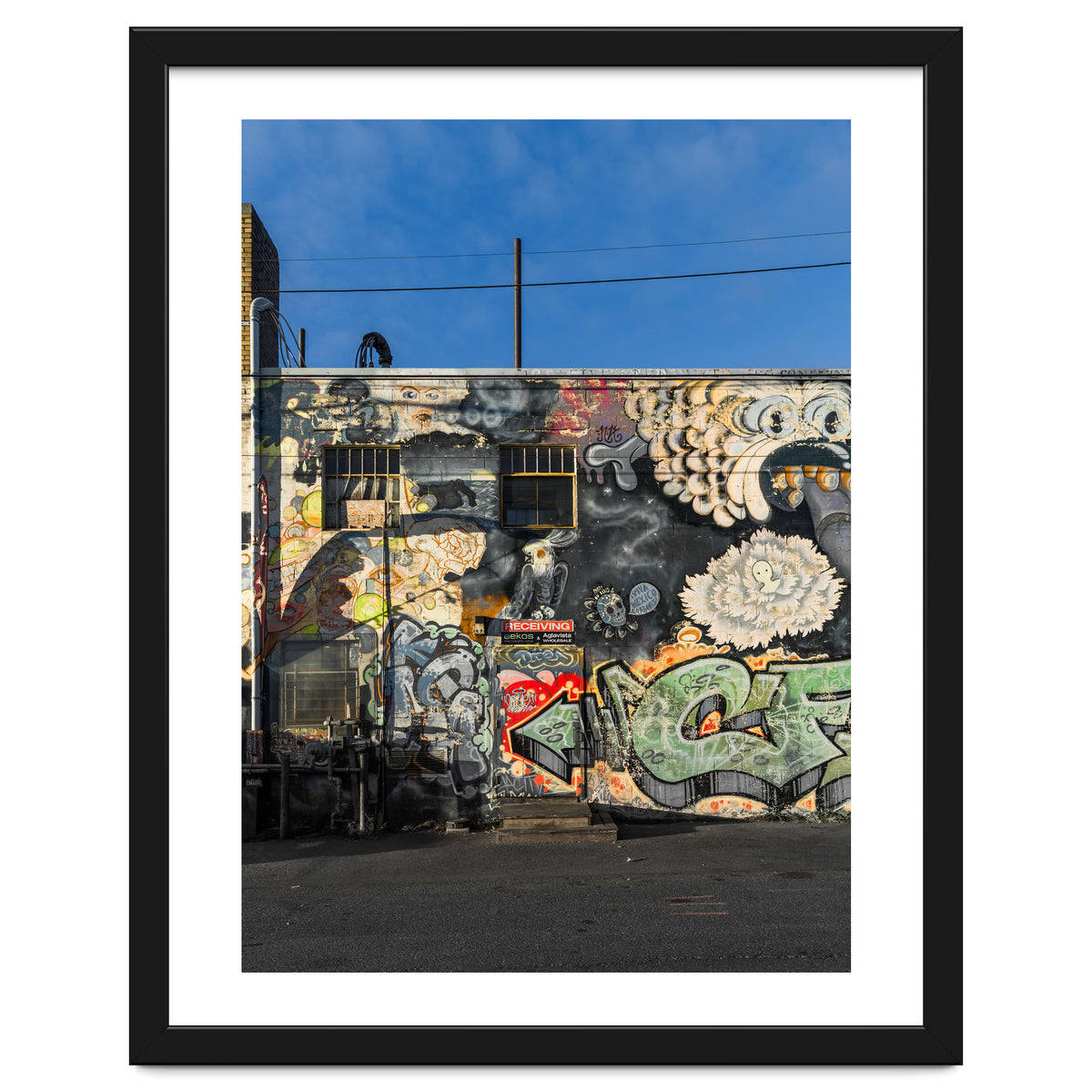 Cooke St Thunder Bay Graffiti Color Version No 2