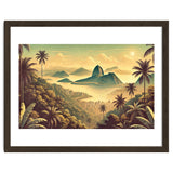 Vintage Brazil, Rio De Janeiro Tropics Poster thumbnail