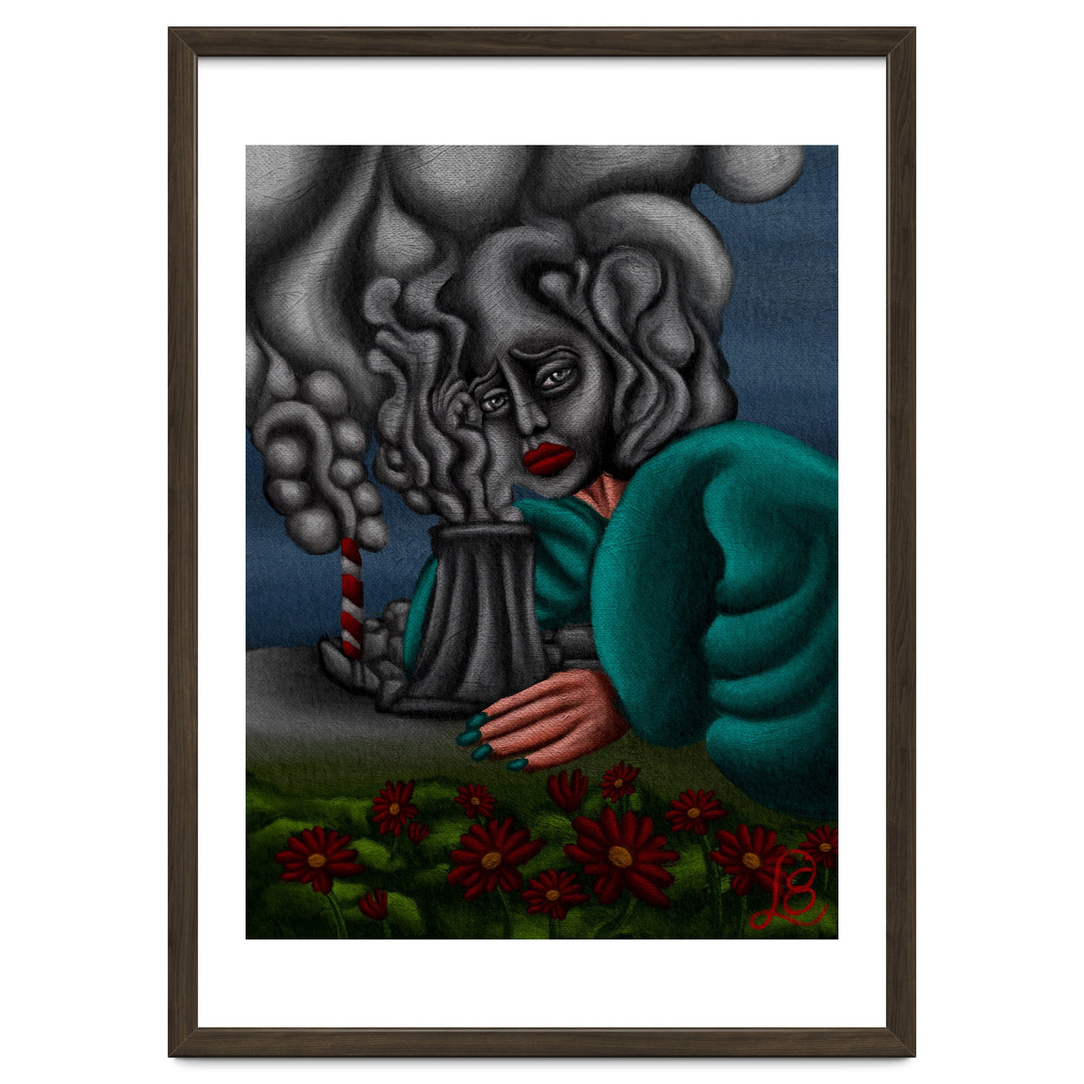 " It starts by the mind, then it takes the rest"