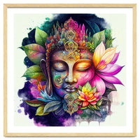 Floral Awakening Buddha