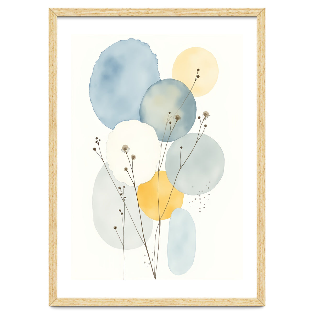 Modern Abstract Flower