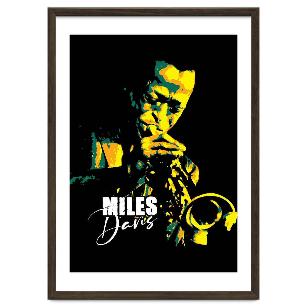 Miles Davis American Jazz Trumpeter