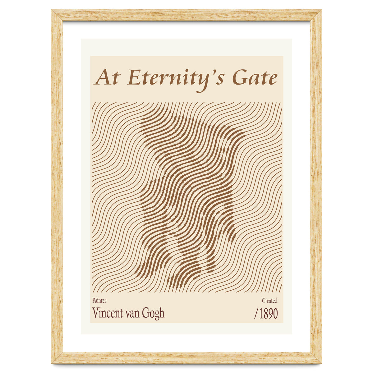 At Eternity’s Gate Vincent Van Gogh (1890)