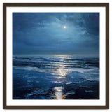 Midnight Blue Moonlit Seascape thumbnail