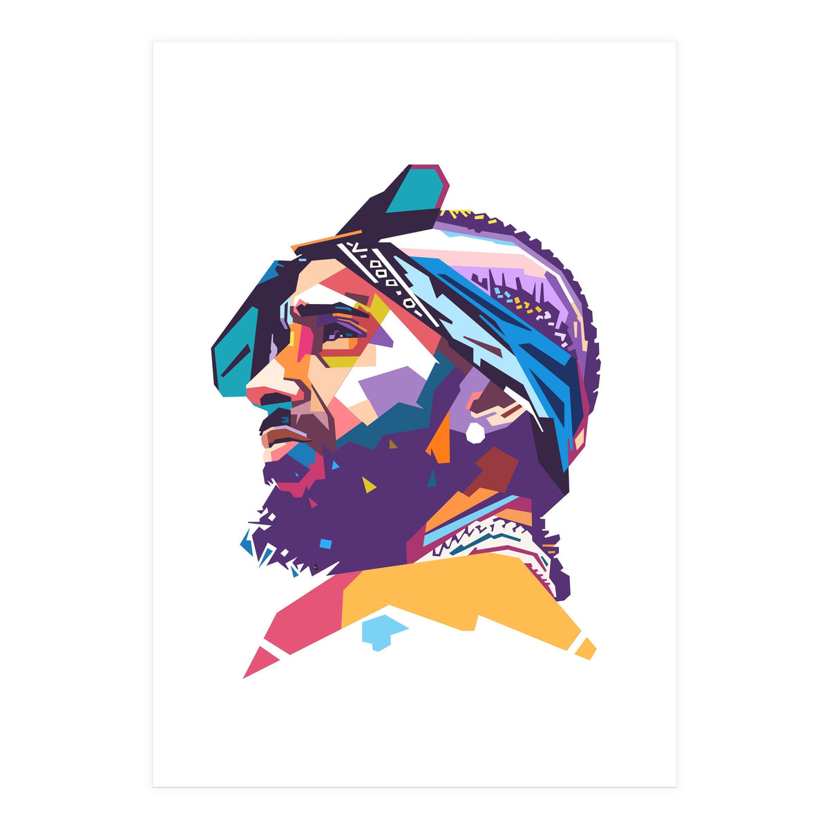 Nipsey Hussle pop art portrait (Print Only)