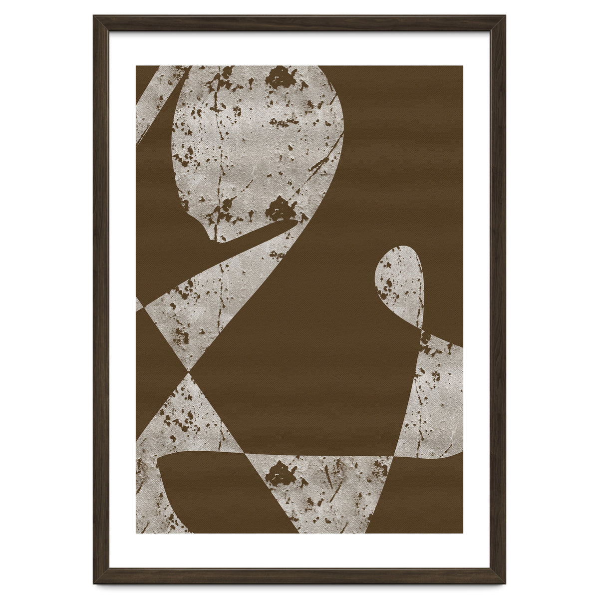 Abstract White Scratch