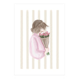 The Girl With The Tulips (Print Only) thumbnail