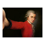 Wolfgang Amadeus Mozart - Selfie (Print Only) thumbnail