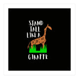 Stand tall like a giraffe  (Print Only) thumbnail