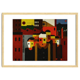 Die Arbeitsmaenner - The Workmen. Oil on canvas. thumbnail