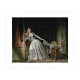 Jean-Honoré Fragonard – The Stolen Kiss | Elegant Rococo Romance & Secret Intimacy (Print Only) thumbnail